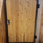 wood gate