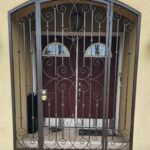 iron security gate